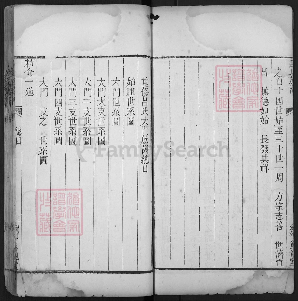 图片[4]-山东济南莱邑吕氏大门族谱（笃亲堂）电子版PDF下载-中华家谱网