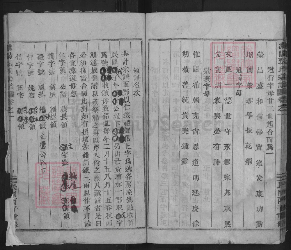 图片[6]-河南鹤壁淇县浦阳甄氏宗谱电子版PDF下载-中华家谱网