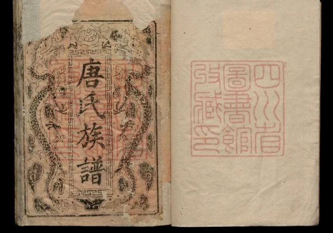 四川德阳中江县唐氏族谱-中华家谱网