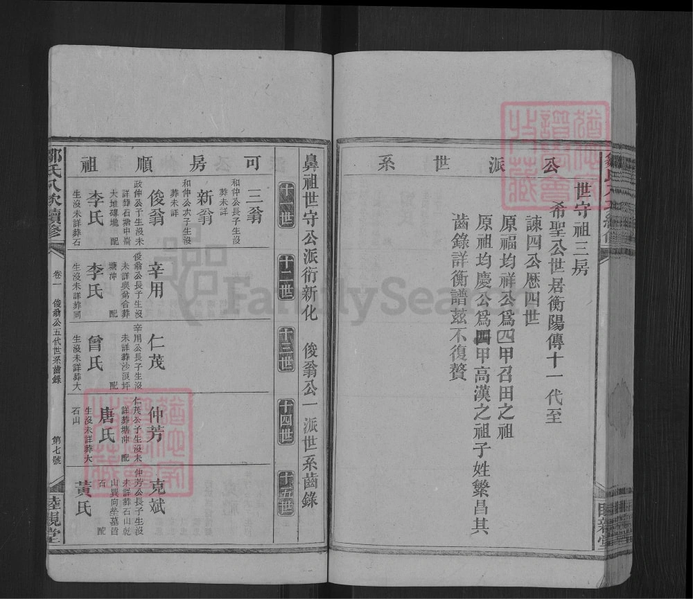 图片[8]-湖南娄底新化县邹氏睦亲堂八次续修家谱电子版PDF下载-中华家谱网