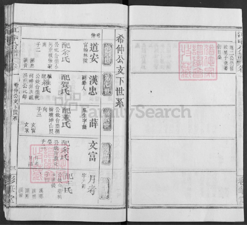 图片[8]-湖北黄冈江氏宗谱江中分谱（彩笔堂）电子版PDF下载-中华家谱网