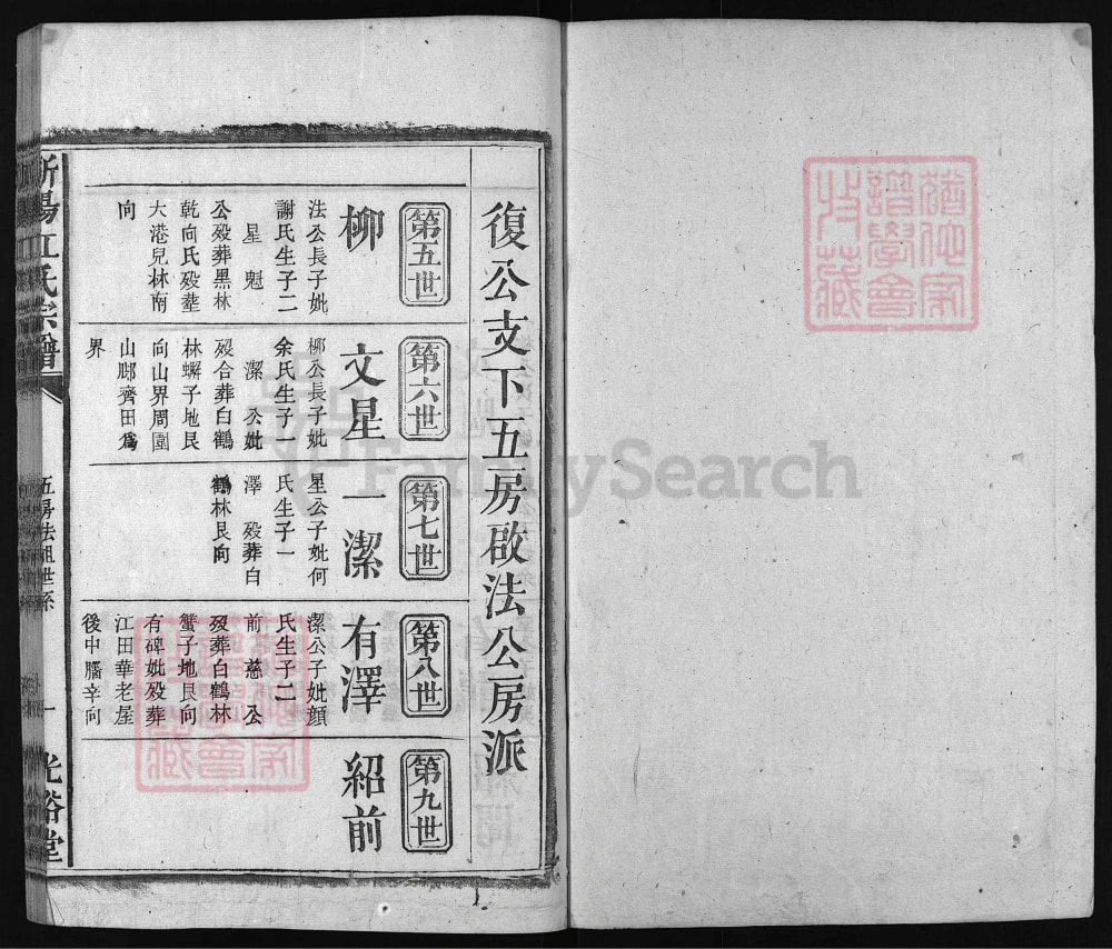 图片[8]-湖北蕲春蕲阳江氏宗谱（光裕堂）电子版PDF下载-中华家谱网