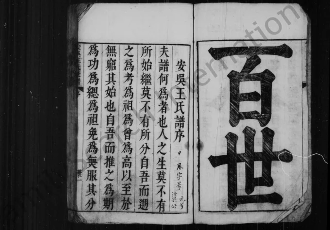 安徽宣城泾县安吴王氏世谱-中华家谱网