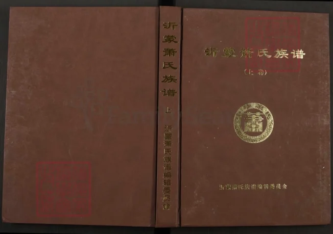 山东临沂沂水县沂蒙萧(肖)氏族谱电子版PDF下载-中华家谱网
