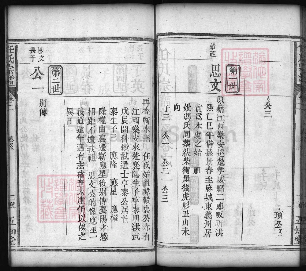 图片[6]-湖北麻城任氏宗谱（五知堂）电子版PDF下载-中华家谱网