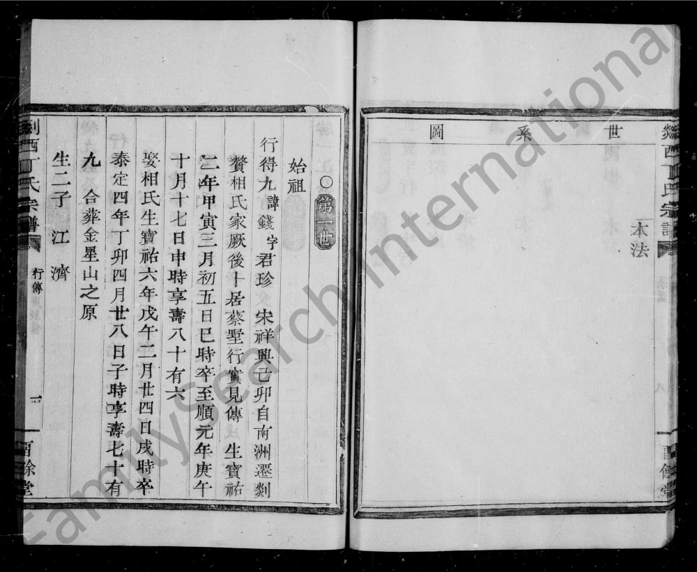 图片[6]-浙江嵊州剡西丁氏宗谱（留余堂）电子版PDF下载-中华家谱网