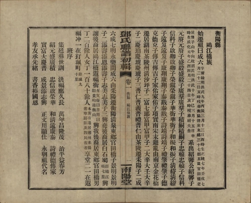 图片[4]-湖南邓氏联谱初辑（南阳堂）电子版PDF下载-中华家谱网