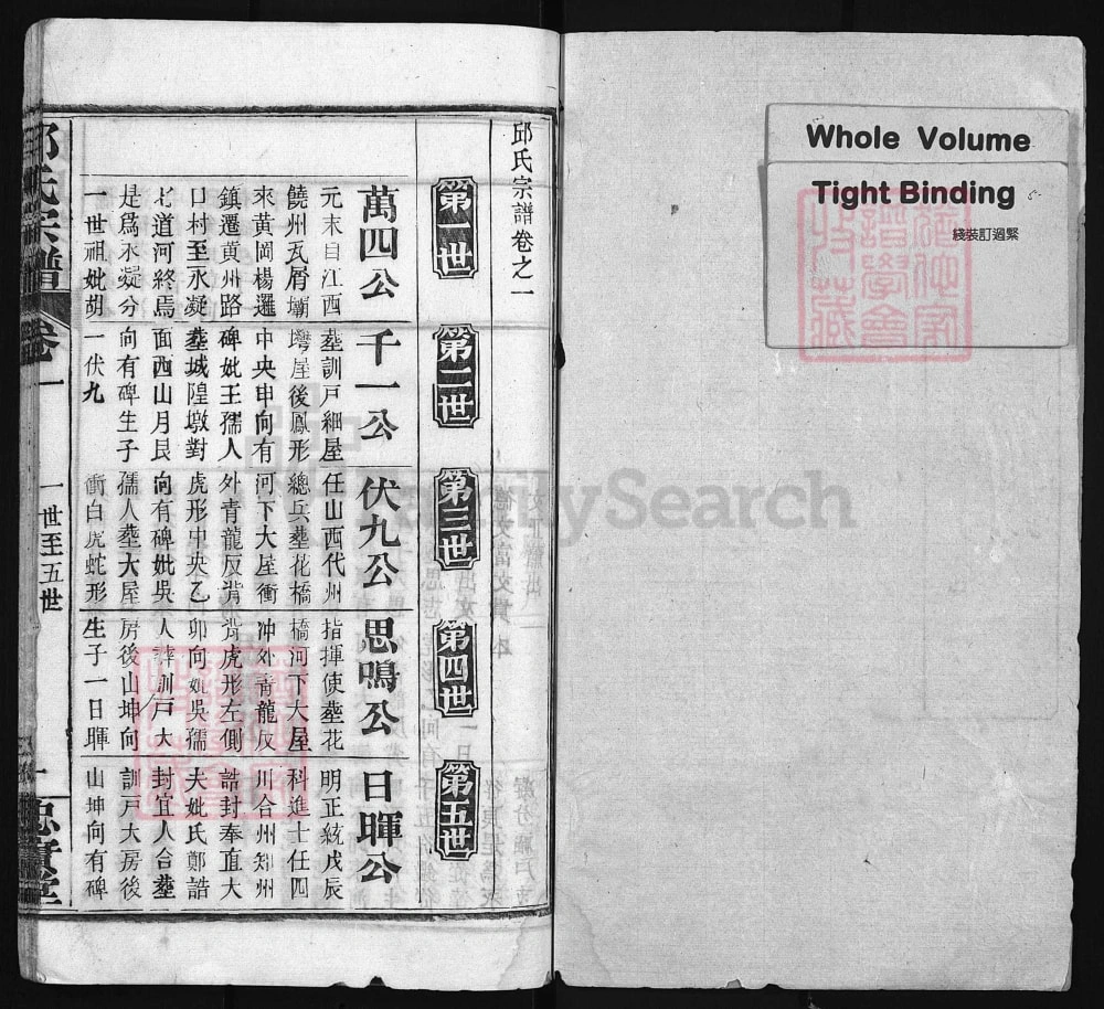 图片[6]-湖北黄冈邱氏宗谱（忠实堂，民国20年本）电子版PDF下载-中华家谱网