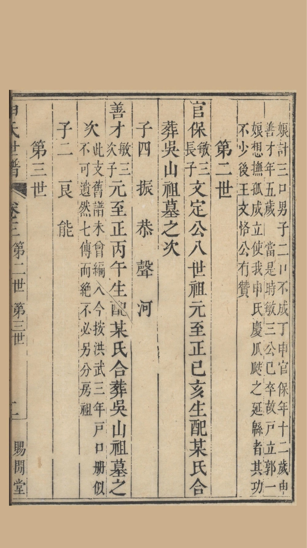 图片[6]-江苏苏州申氏世谱（赐闲堂）电子版PDF下载-中华家谱网