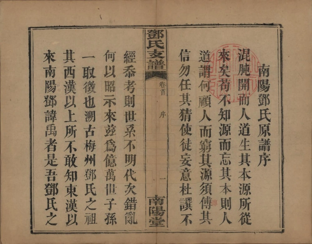 图片[2]-湖南长沙佘家滩邓氏支谱（南阳堂）电子版PDF下载-中华家谱网