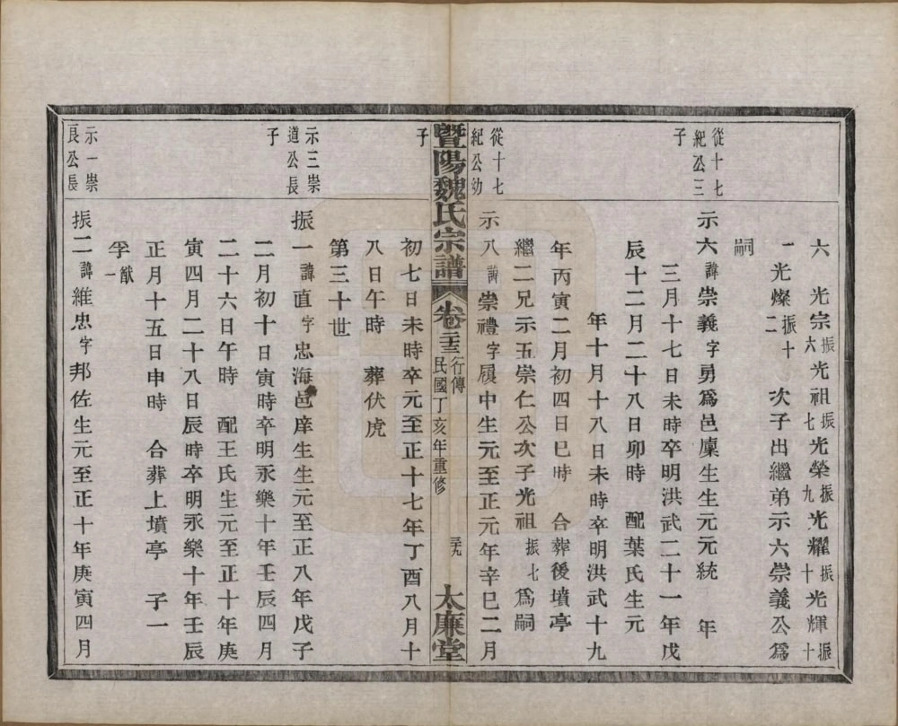 图片[8]-浙江诸暨暨阳魏氏宗谱（太廉堂）电子版PDF下载-中华家谱网