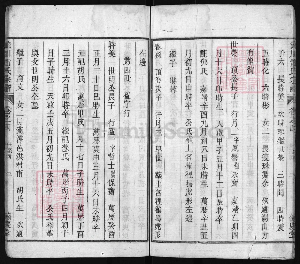 图片[6]-浙江兰溪流川雷氏宗谱（协庆堂）电子版PDF下载-中华家谱网