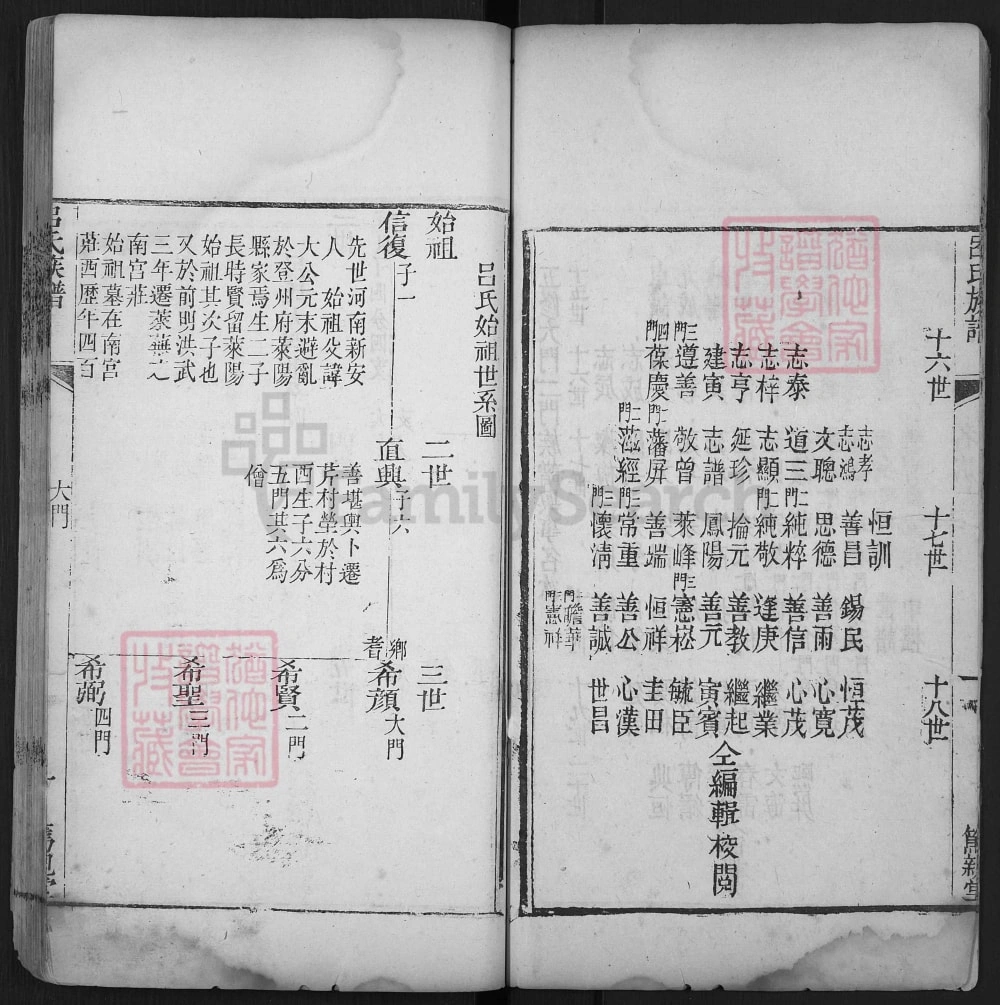 图片[6]-山东济南莱邑吕氏大门族谱（笃亲堂）电子版PDF下载-中华家谱网