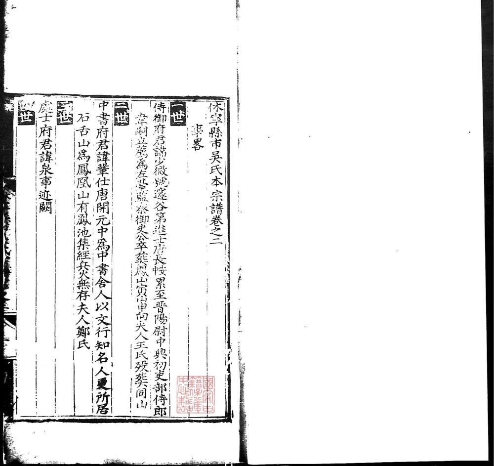 图片[4]-安徽黄山休宁县市吴氏本宗谱电子版PDF下载-中华家谱网