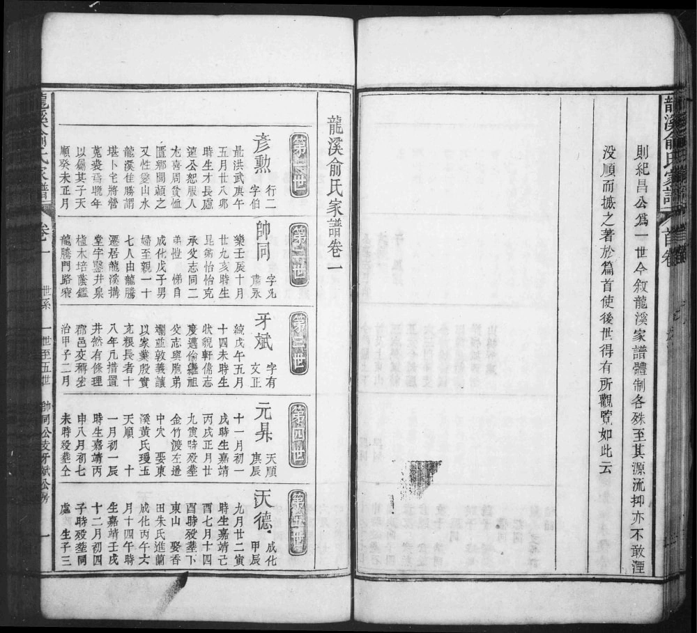 图片[5]-江西上饶婺源县龙溪俞氏家谱电子版PDF下载-中华家谱网