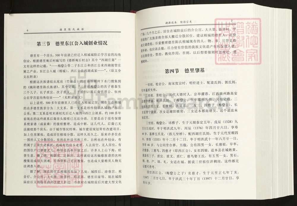 图片[4]-广东揭阳德里陈氏族谱电子版PDF下载-中华家谱网