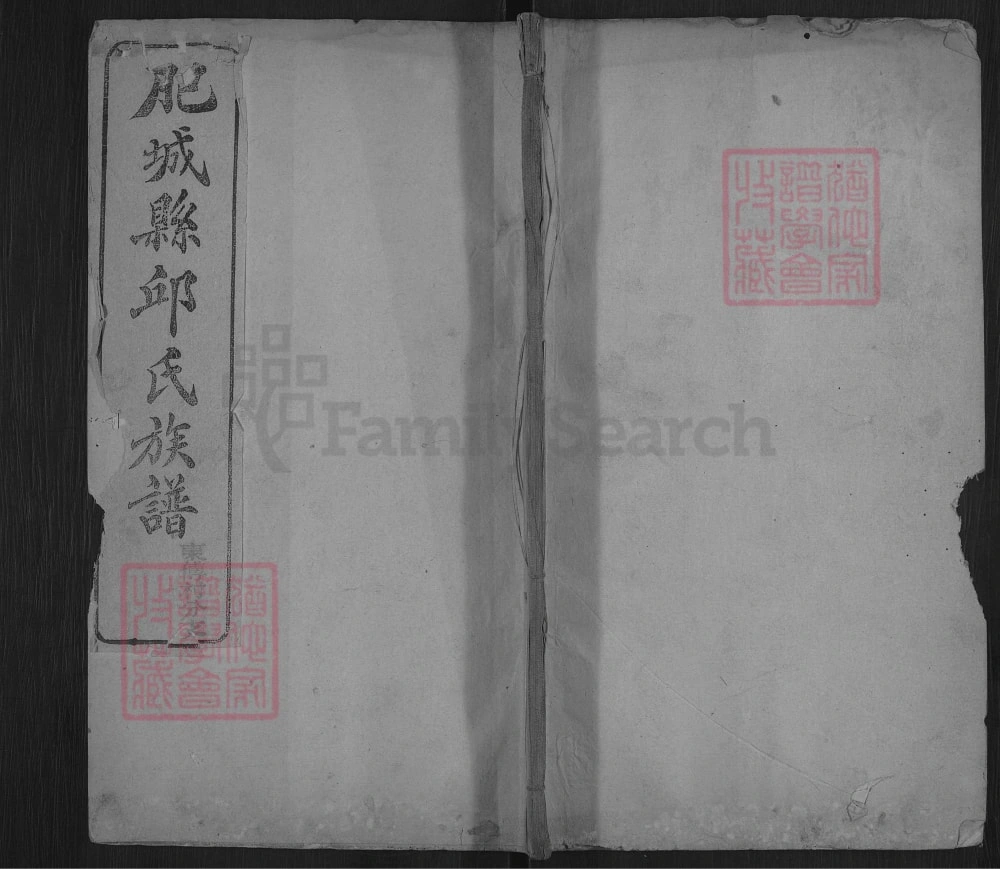 图片[1]-山东肥城县邱氏族谱电子版PDF下载-中华家谱网