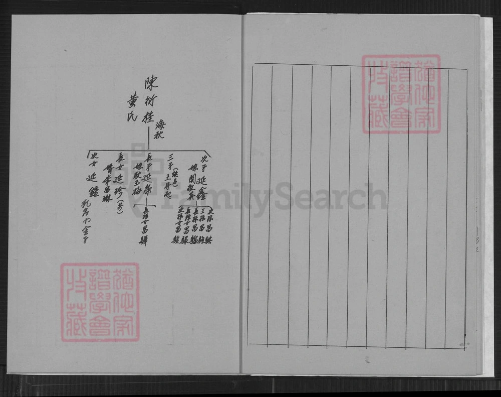 图片[6]-安徽芜湖陈务滋堂家谱世系表电子版PDF下载-中华家谱网