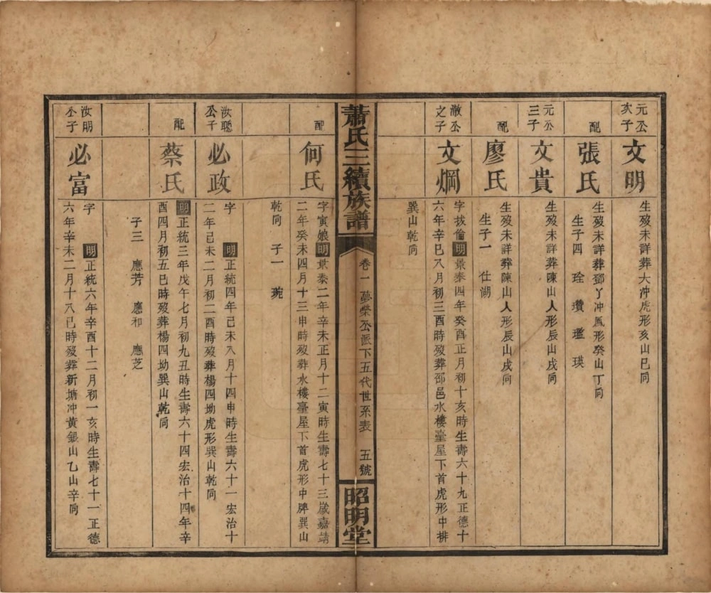 图片[8]-湖南邵阳湘乡萧(肖)氏三续族谱（昭明堂）电子版PDF下载-中华家谱网