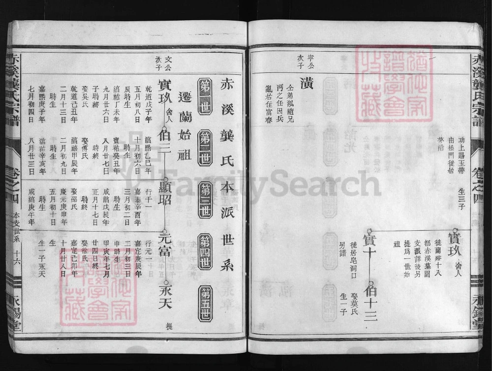 图片[5]-浙江兰溪赤溪龚氏宗谱（永锡堂）电子版PDF下载-中华家谱网