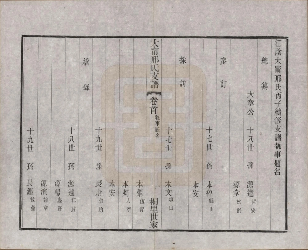 图片[4]-江苏江阴太宁邢氏支谱电子版PDF下载-中华家谱网