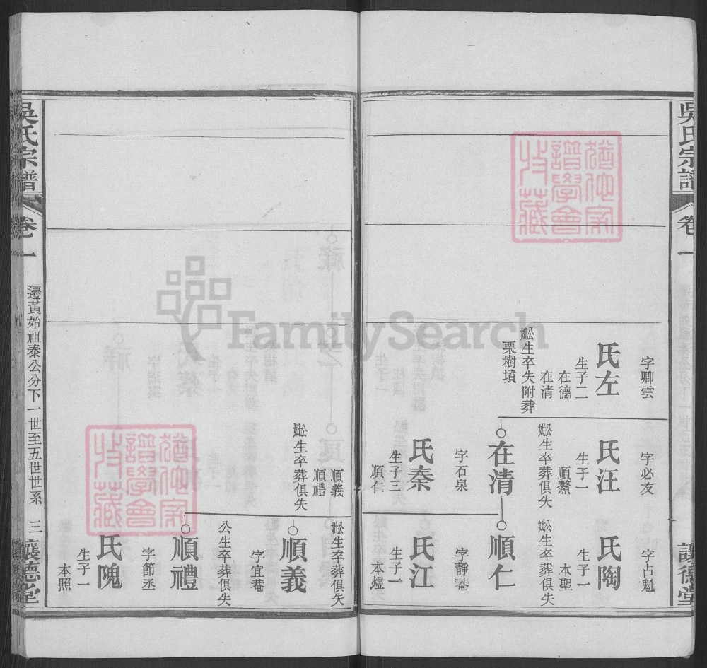 图片[8]-湖北黄冈吴氏宗谱（让德堂）电子版PDF下载-中华家谱网