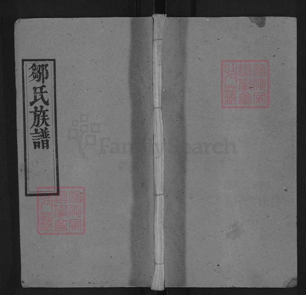 图片[1]-湖北黄冈红安邹氏族谱电子版PDF下载-中华家谱网