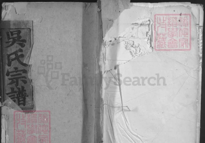 江西湖口吴氏宗谱电子版PDF下载-中华家谱网