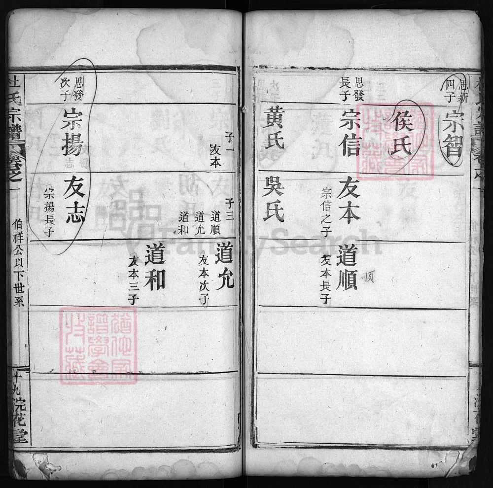 图片[6]-湖北武汉黄陂区杜氏宗谱（浣花堂）电子版PDF下载-中华家谱网