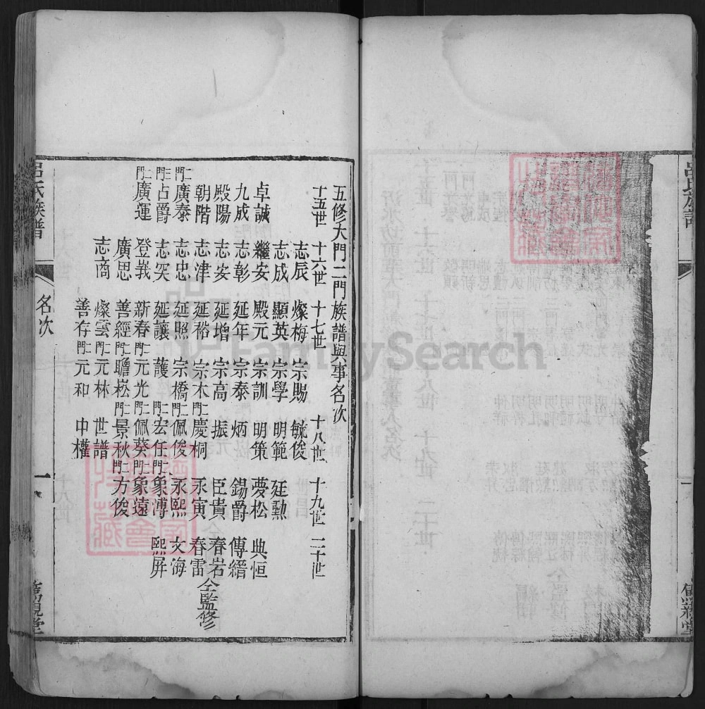 图片[5]-山东济南莱邑吕氏大门族谱（笃亲堂）电子版PDF下载-中华家谱网