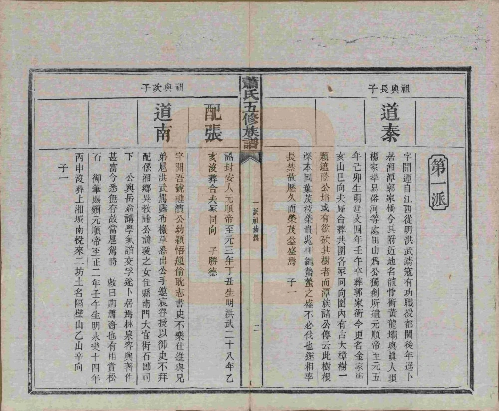 图片[7]-湖南长沙宁乡县萧(肖)氏五修族谱电子版PDF下载-中华家谱网