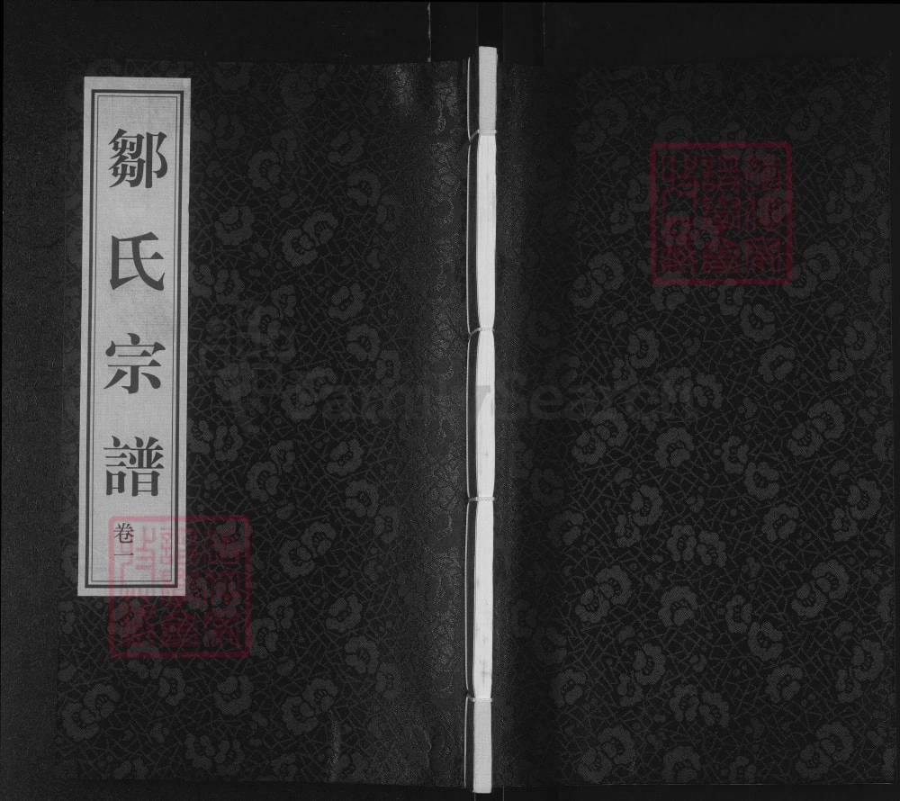 图片[1]-江苏常州武进区邹氏宗谱（愿贤堂）电子版PDF下载-中华家谱网