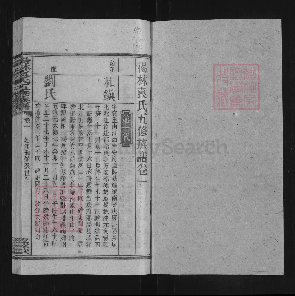 图片[6]-湖南邵阳杨林袁氏五修族谱（敦睦堂）电子版PDF下载-中华家谱网