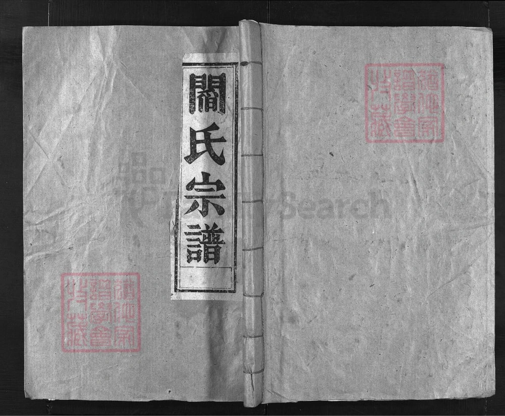 图片[1]-浙江兰溪太原阎氏宗谱（承德堂，民国9年本）电子版PDF下载-中华家谱网