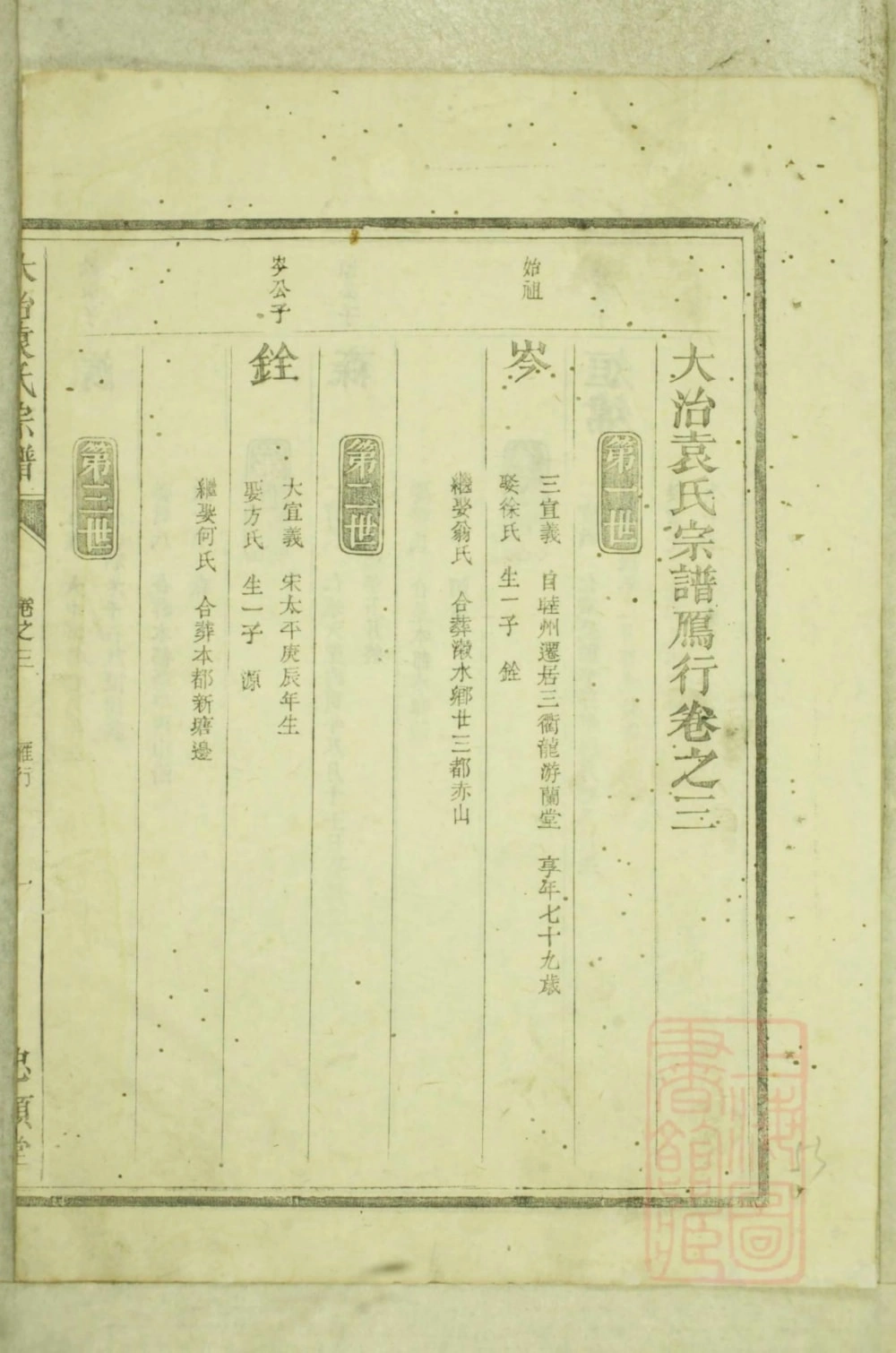 图片[5]-浙江衢州龙游县大治袁氏宗谱（忠顺堂）电子版PDF下载-中华家谱网