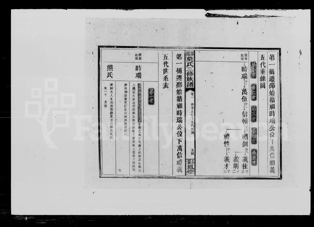 图片[3]-湖南邵阳莫氏三修族谱（彩凤堂）电子版PDF下载-中华家谱网
