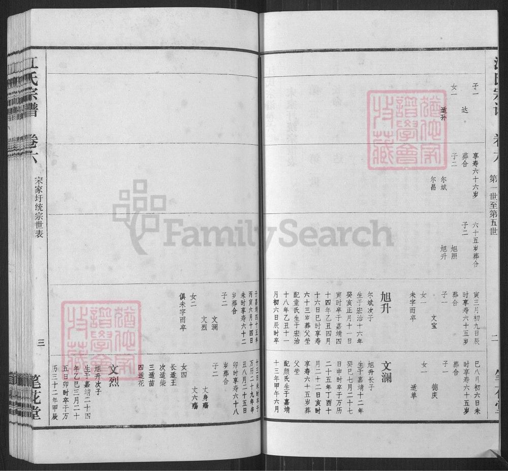 图片[8]-江苏江阴江氏宗谱（笔花堂）电子版PDF下载-中华家谱网