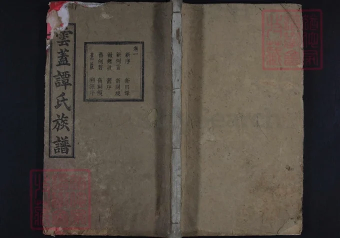 湖南长沙云盖谭氏族谱（宏农堂）-中华家谱网