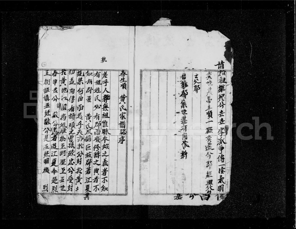 图片[3]-香港新界沙头角锁罗盆村黄姓族谱电子版PDF下载-中华家谱网