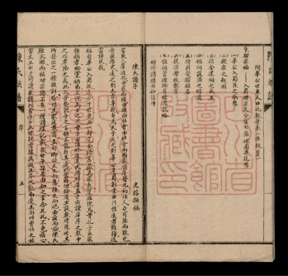 图片[2]-四川成都陈华英公族谱电子版PDF下载-中华家谱网