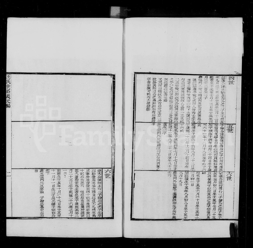 图片[5]-浙江绍兴王氏世系图表电子版PDF下载-中华家谱网