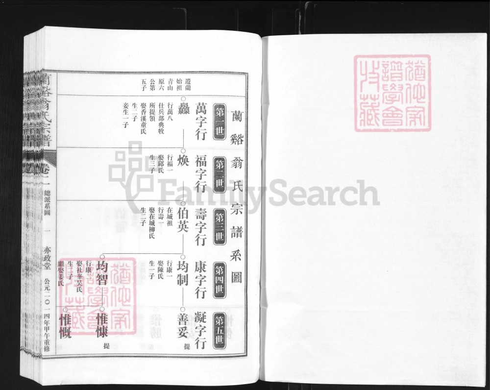 图片[4]-浙江兰溪翁氏宗谱（亦政堂）电子版PDF下载-中华家谱网