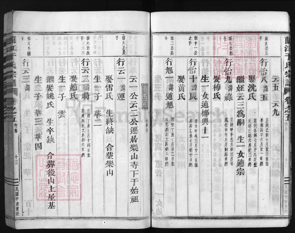 图片[6]-浙江兰溪兰江寺下于氏宗谱电子版PDF下载-中华家谱网