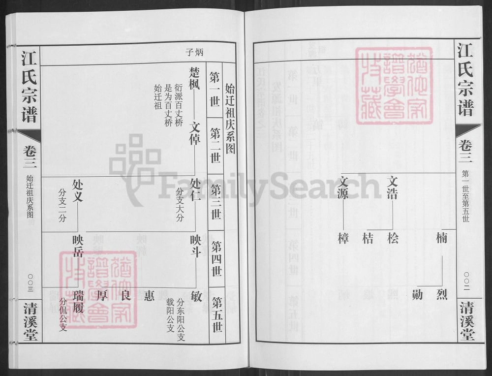 图片[5]-江苏常州武进区江氏宗谱（清溪堂）电子版PDF下载-中华家谱网