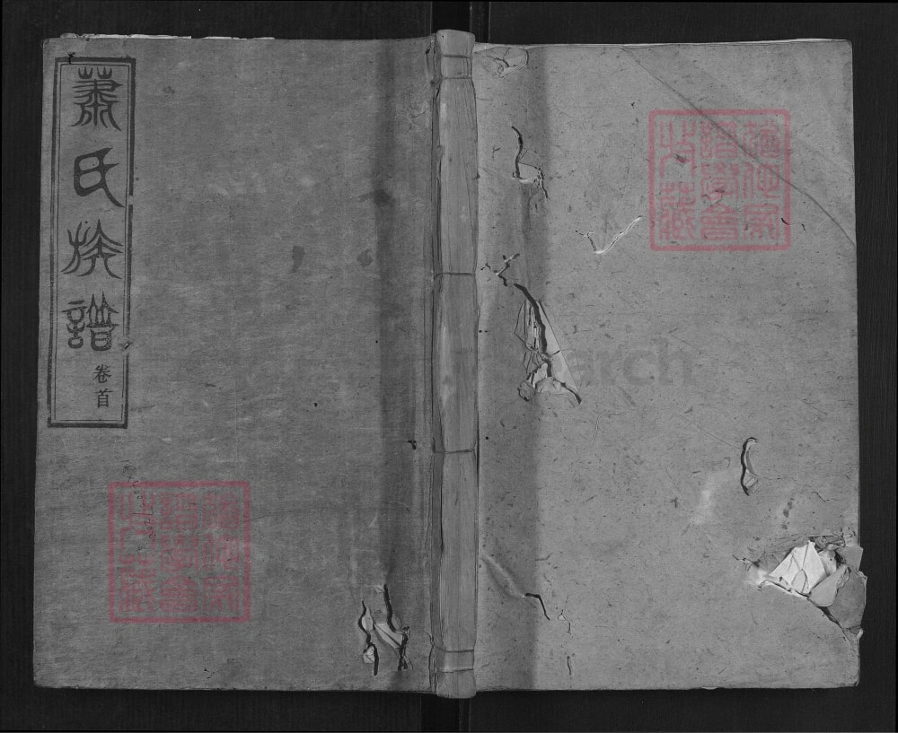 图片[1]-湖南益阳安化县萧(肖)氏族谱（兰陵堂）电子版PDF下载-中华家谱网