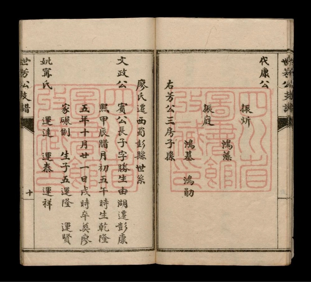 图片[8]-四川彭州廖氏世芳公支谱电子版PDF下载-中华家谱网