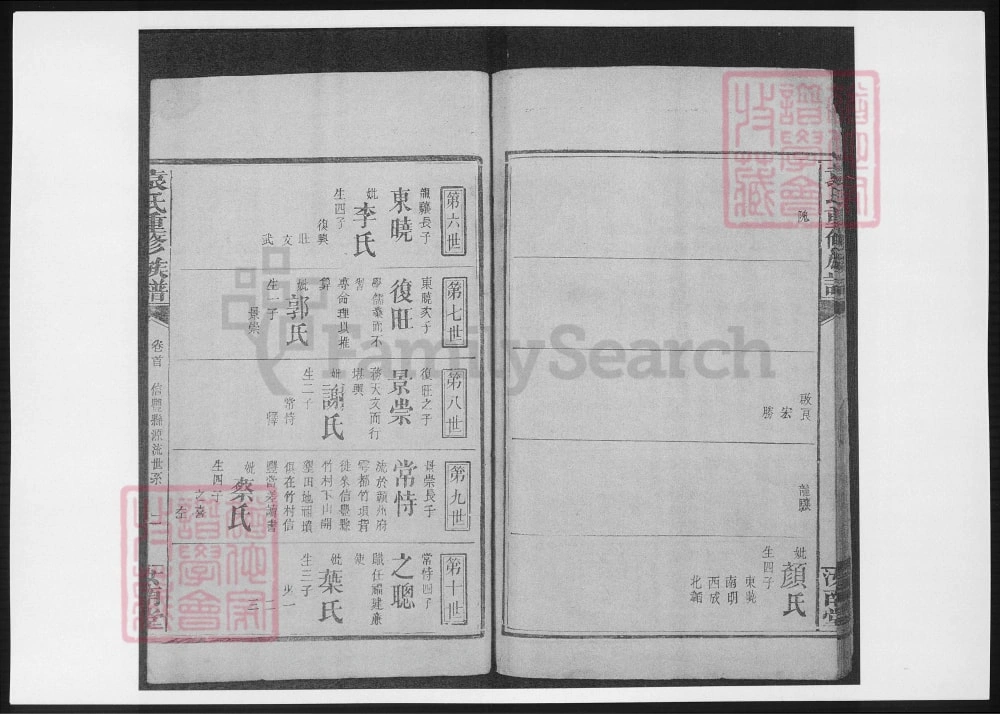 图片[7]-江西赣州信丰县袁氏重修族谱（汝南堂）电子版PDF下载-中华家谱网