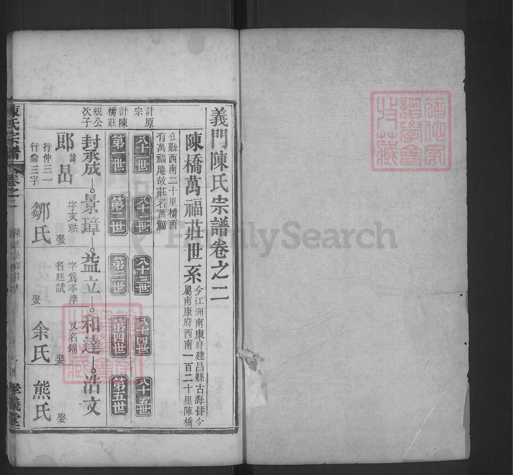 图片[4]-湖北麻城陈氏宗谱（孝义堂）电子版PDF下载-中华家谱网