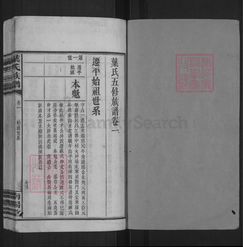 图片[6]-湖南岳阳平江县叶氏五修族谱（南阳堂）电子版PDF下载-中华家谱网