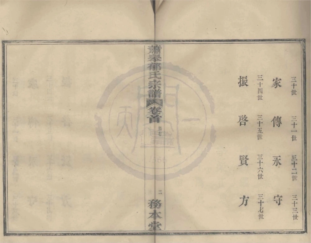 图片[5]-浙江宁波鄞州区萧皋郁氏宗谱（务本堂）电子版PDF下载-中华家谱网